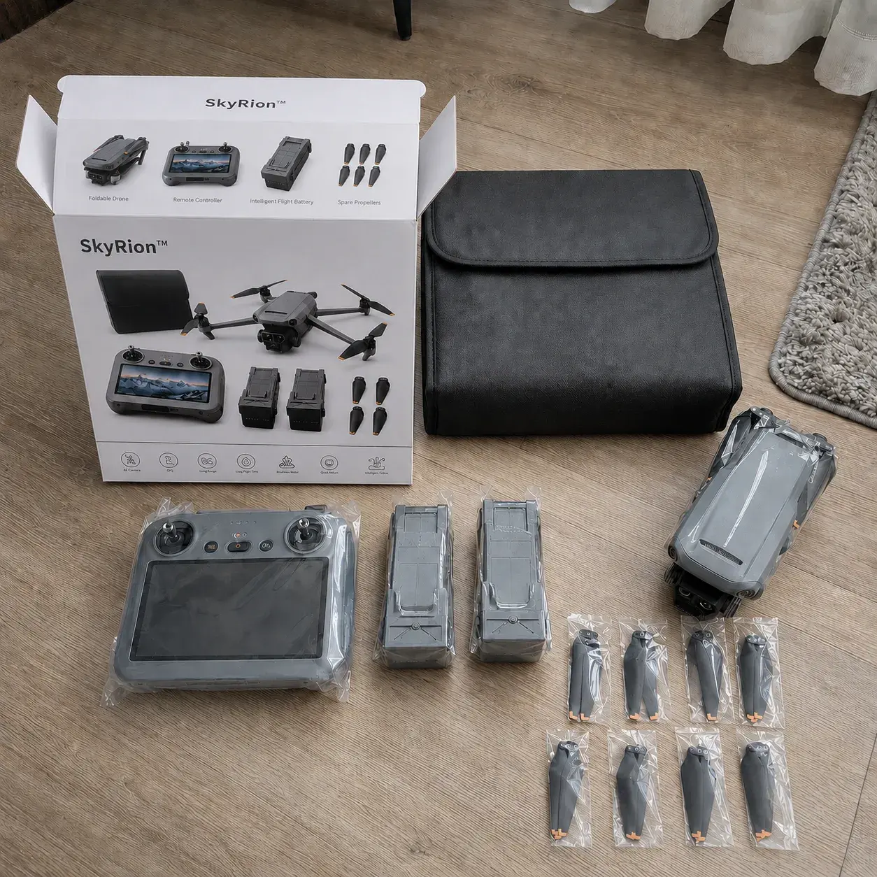 Dron SkyRion tijekom korištenja